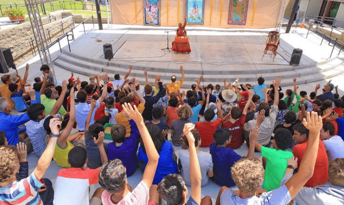 Children at the Summer Day program